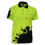 Hi Vis Sublimated Blot Polo