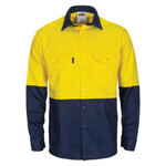 Cool Breeze T2 Vertical Vented Cotton Shirt with Gusset Sleeve