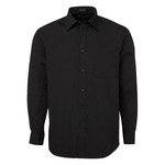 Mens Long Sleeve Poplin Shirt