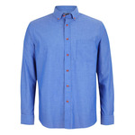 Indigo Long Sleeve Chambray