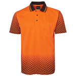 Mens Hi Vis Net Sub Polo