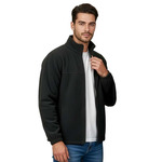Mens Plain Micro Fleece Jacket